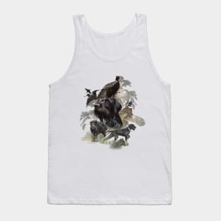 German Wirehaired Pointer, hunting season Tank Top